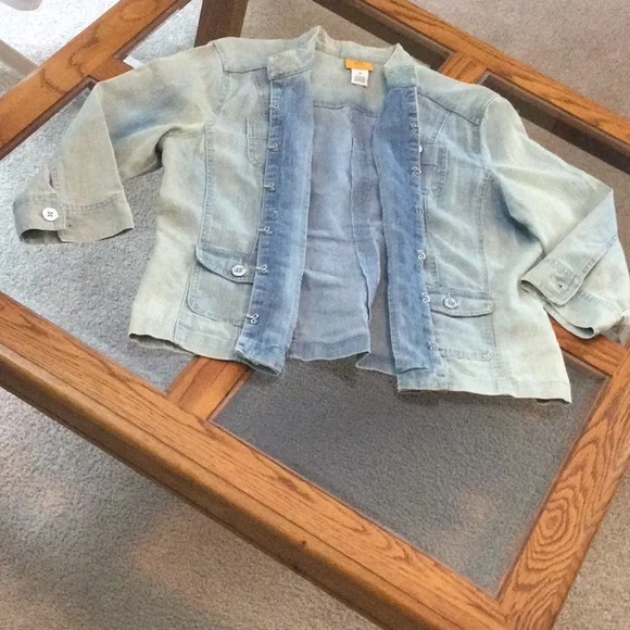Ruby Rd. Jean Jacket - Picture 5 of 8